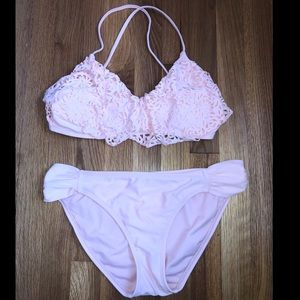 Target Xhilaration light pink bikini